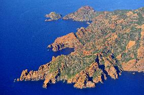 Illustration - Aerial View of France