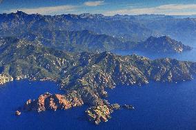 Illustration - Aerial View of France