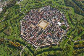 Illustration - Aerial View of France
