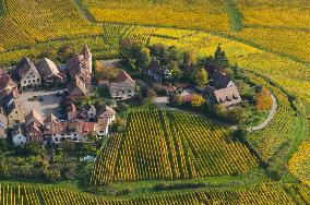 Illustration - Aerial View of France