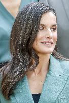 Queen Letizia Attends Meeting with the Board of the Student Residence - Madrid