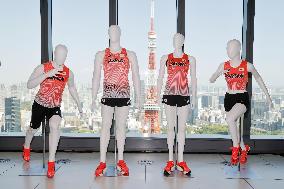 World Athletics Championships uniform for Japanese athletes