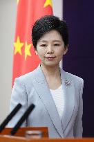 Chinese Commerce Ministry spokeswoman