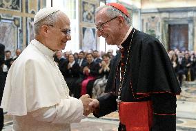 Pope Leo XIV Meets Officials Of The Vatican Secretariat of State - Vatican