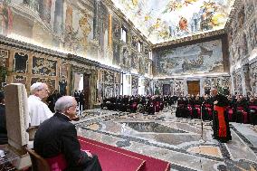 Pope Leo XIV Meets Officials Of The Vatican Secretariat of State - Vatican