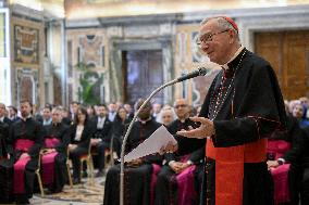 Pope Leo XIV Meets Officials Of The Vatican Secretariat of State - Vatican