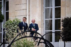 Macron And Lula At The Elysee Palace - Paris