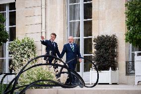 Macron And Lula At The Elysee Palace - Paris