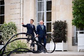 Macron And Lula At The Elysee Palace - Paris
