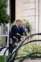 Macron And Lula At The Elysee Palace - Paris