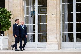 Macron And Lula At The Elysee Palace - Paris