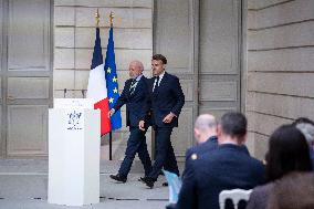 Macron And Lula Press Conference - Paris