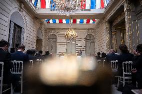 Macron And Lula Press Conference - Paris