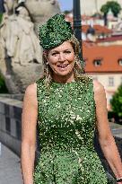 Royal Couple Visit To Prague - Day 2