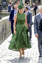 Royal Couple Visit To Prague - Day 2