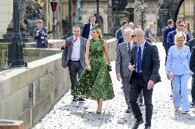 Royal Couple Visit To Prague - Day 2