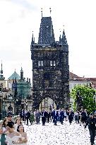Royal Couple Visit To Prague - Day 2