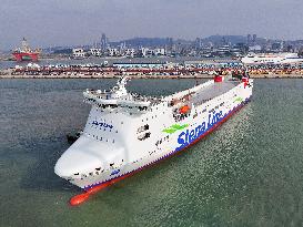 Sweden Ro-RO Ship Stena Foreteller