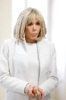 Brigitte Macron and Rosangela Lula da Silva Visit Cite Scolaire Montaigne - Paris