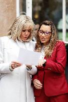 Brigitte Macron and Rosangela Lula da Silva Visit Cite Scolaire Montaigne - Paris