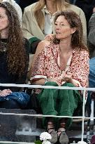 2025 French Open - Celebrities In Stands Day 12 NB