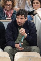 2025 French Open - Celebrities In Stands Day 12 NB
