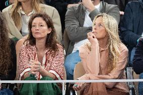2025 French Open - Celebrities In Stands Day 12 NB