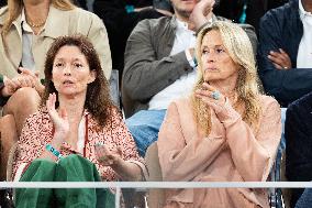 2025 French Open - Celebrities In Stands Day 12 NB