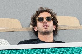 2025 French Open - Celebrities In Stands Day 12 NB