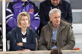 2025 French Open - Celebrities In Stands Day 12 NB
