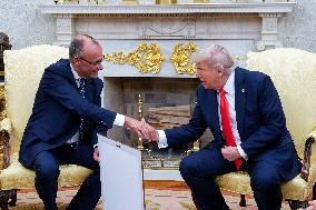 Trump Welcomes Merz