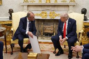 Trump Welcomes Merz