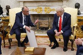 Trump Welcomes Merz