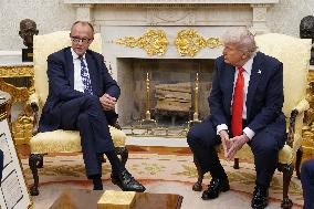 Trump Welcomes Merz