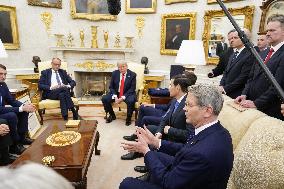 Trump Welcomes Merz