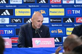 CALCIO - FIFA Mondiali - World Cup 2026 Qualifiers - Italy vs Norway press conference