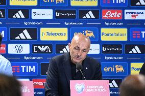 CALCIO - FIFA Mondiali - World Cup 2026 Qualifiers - Italy vs Norway press conference