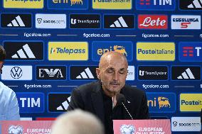 CALCIO - FIFA Mondiali - World Cup 2026 Qualifiers - Italy vs Norway press conference
