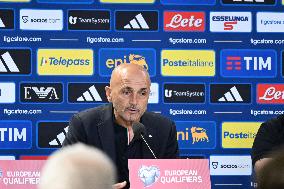 CALCIO - FIFA Mondiali - World Cup 2026 Qualifiers - Italy vs Norway press conference