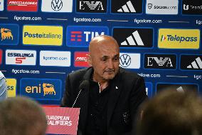CALCIO - FIFA Mondiali - World Cup 2026 Qualifiers - Italy vs Norway press conference