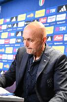 CALCIO - FIFA Mondiali - World Cup 2026 Qualifiers - Italy vs Norway press conference