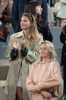 2025 French Open - Celebrities In Stand Day 12 NB