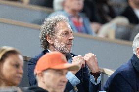 2025 French Open - Celebrities In Stand Day 12 NB