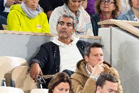 2025 French Open - Celebrities In Stand Day 12 NB