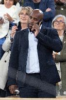 2025 French Open - Celebrities In Stand Day 12 NB