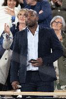 2025 French Open - Celebrities In Stand Day 12 NB