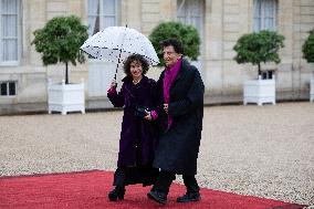 State diner with Brazilian President at the Elysee - Paris