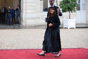 State diner with Brazilian President at the Elysee - Paris