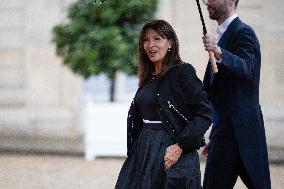 State diner with Brazilian President at the Elysee - Paris