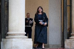 State diner with Brazilian President at the Elysee - Paris